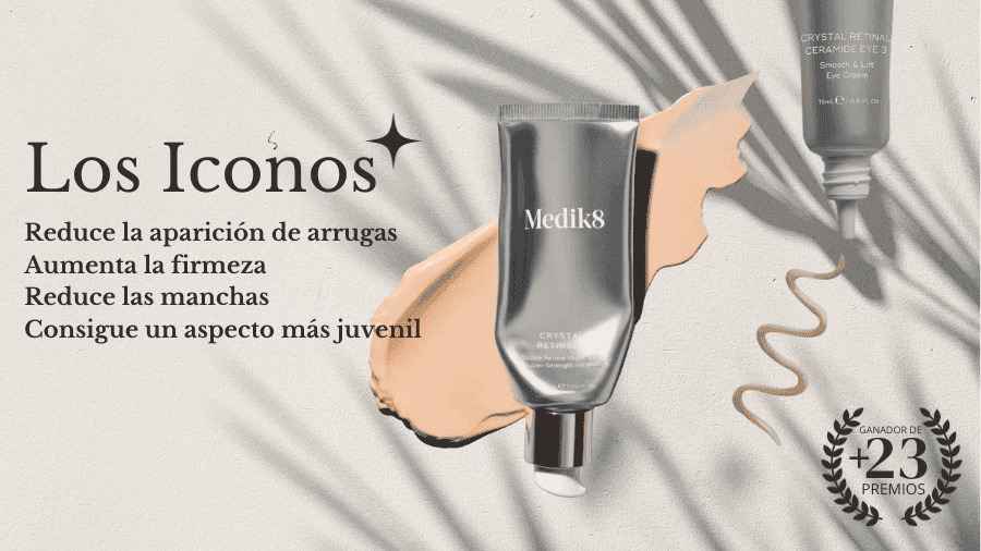 Crystal Retinal de Medik8 el sérum más codiciado para Rejuvenecer la piel