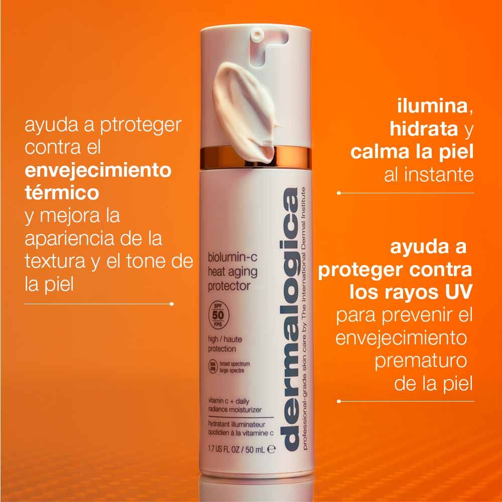 Biolumin C Heat Aging Protector SPF50 - Protector Iluminador con Vitamina C