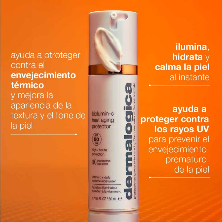 Biolumin C Heat Aging Protector SPF50 - Protector Iluminador con Vitamina C