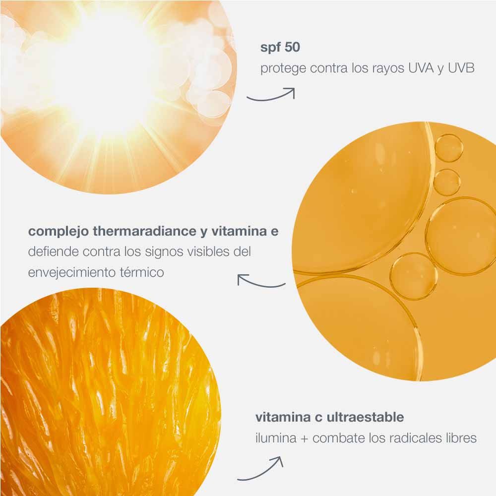 Biolumin C Heat Aging Protector SPF50 - Protector Iluminador con Vitamina C