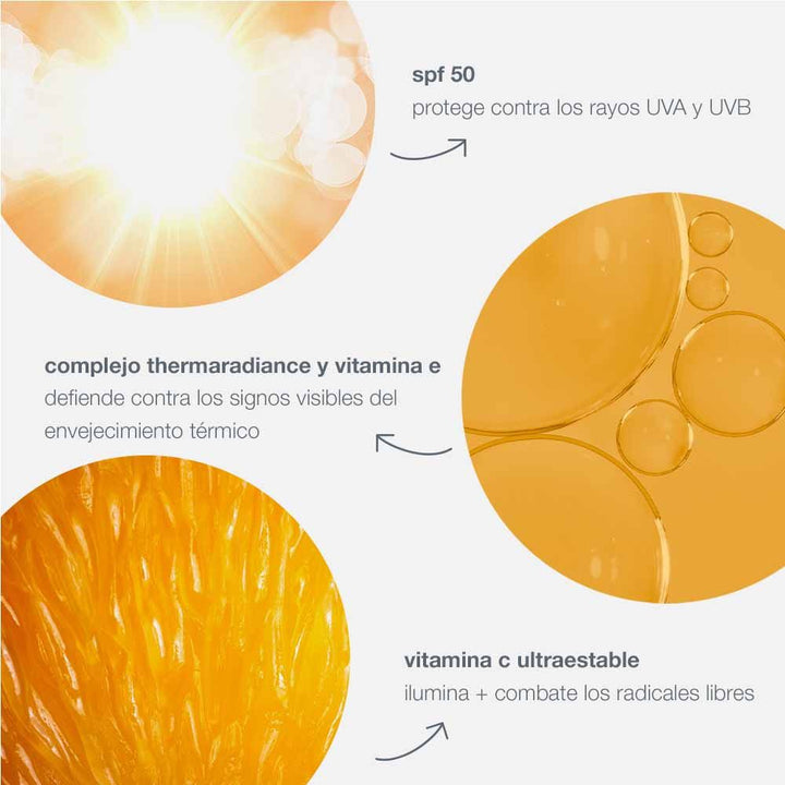 Biolumin C Heat Aging Protector SPF50 - Protector Iluminador con Vitamina C