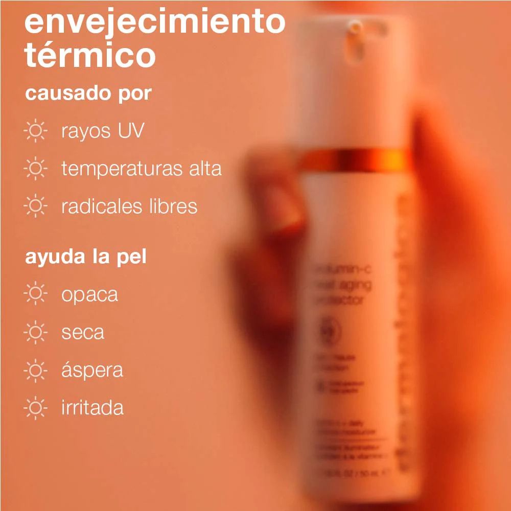 Biolumin C Heat Aging Protector SPF50 - Protector Iluminador con Vitamina C