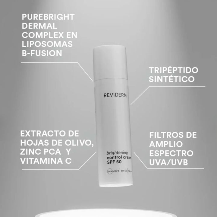 Brightening Control Cream SPF50 - Crema Antimanchas Iluminadora SPF50