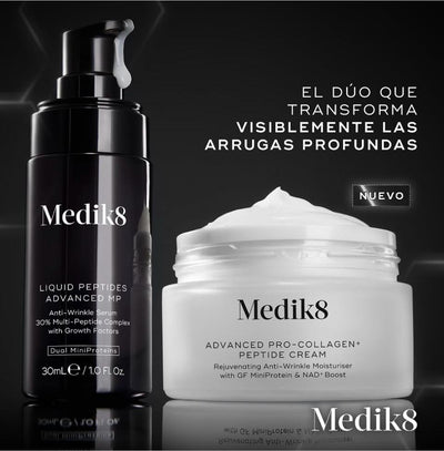 El dúo de Medik8 contra las arrugas y la flacidez