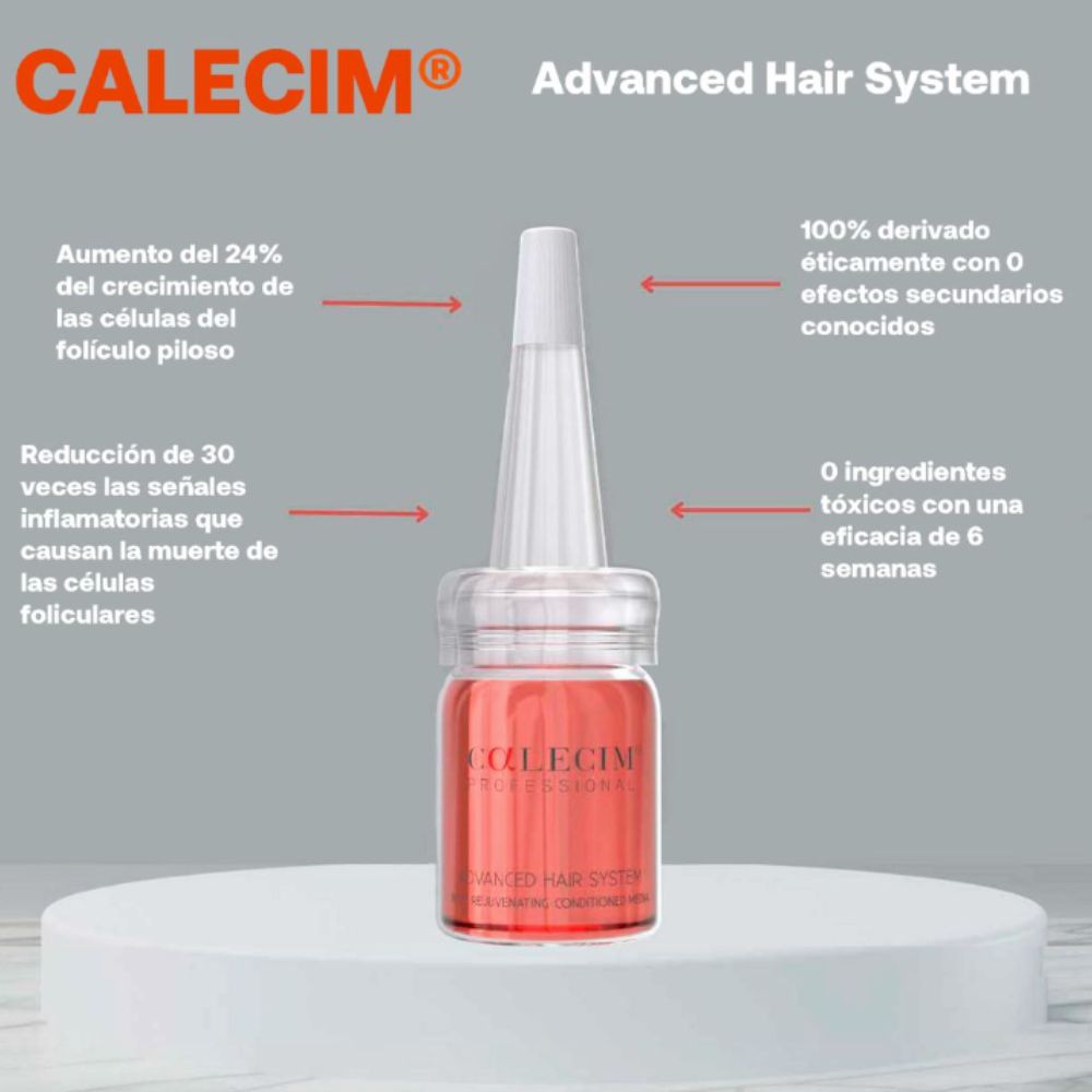 CALECIM - ADVANCED HAIR SYSTEM - Tratamiento capilar anti-caída